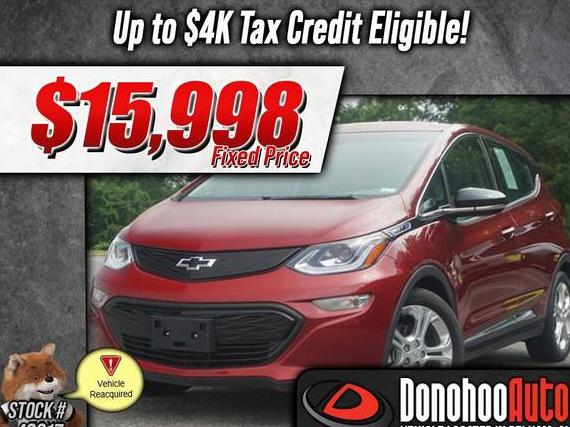 CHEVROLET BOLT EV 2020 1G1FY6S00L4105114 image